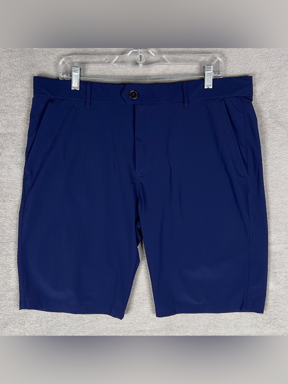 Greyson Montauk Performance Golf Shorts Men's Size 36 Maltese Blue 10" Inseam